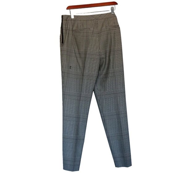 Kit and Ace Women's Size 8 Black Around The Bend Houndstooth Crepe Trouser $248 - Picture 9 of 12